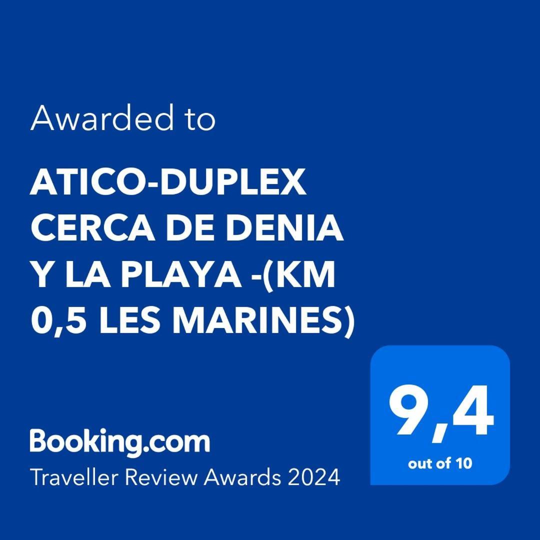 Апартаменти Atico-Duplex Cerca De Denia Y La Playa - Екстер'єр фото